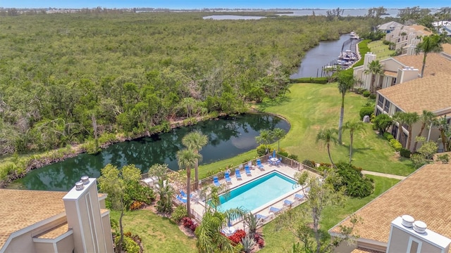 8710 54th Ave W Unit 8710, Bradenton, FL 34210 - bird's eye view of a large body of water and a pool area