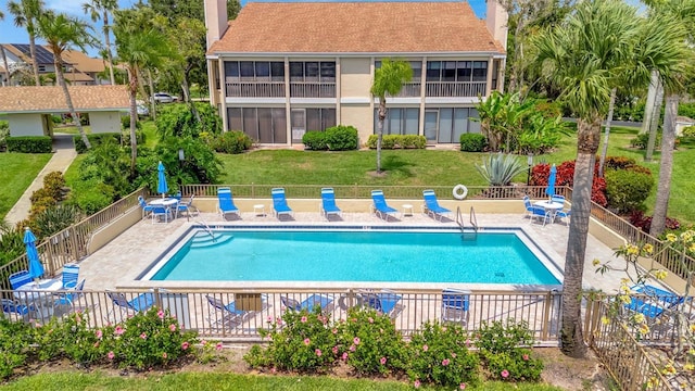 8710 54th Ave W Unit 8710, Bradenton, FL 34210 - community pool featuring a patio area