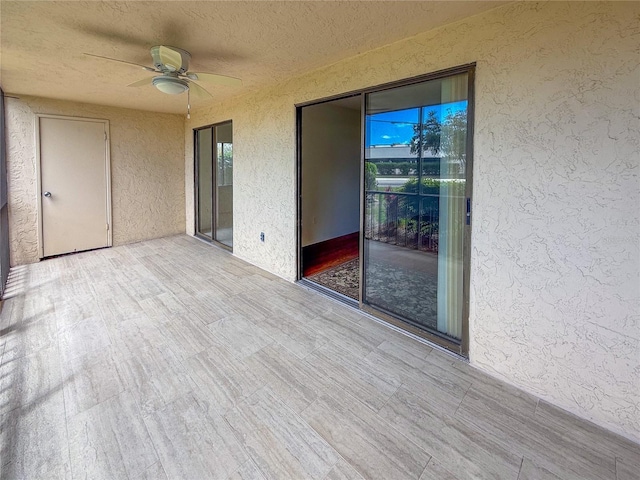 7500 40th Ave W Unit 108, Bradenton, FL 34209 - deck featuring a ceiling fan