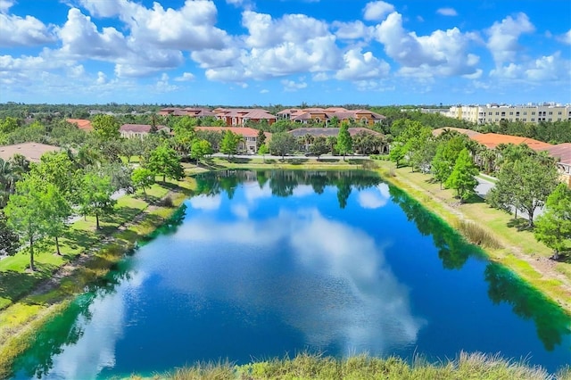3760 82nd Avenue Cir E Unit 102, Sarasota, FL 34243 - drone / aerial view of a nearby body of water