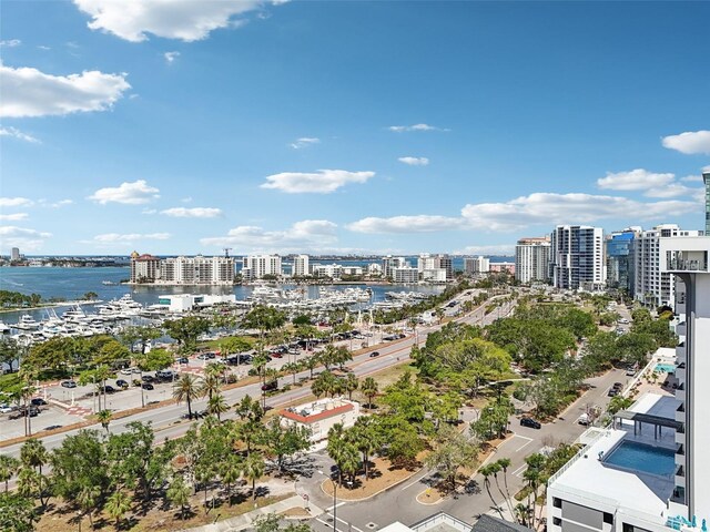 101 S Gulfstream Ave Unit 6C, Sarasota, FL 34236 - view of urban area with a nearby body of water