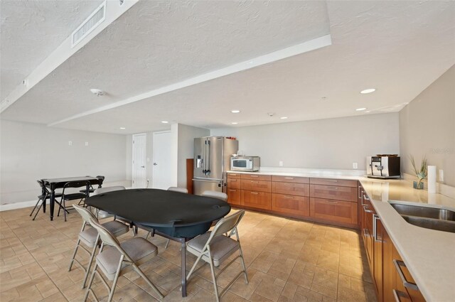 101 S Gulfstream Ave Unit 6C, Sarasota, FL 34236 - dining area with recessed lighting and baseboards