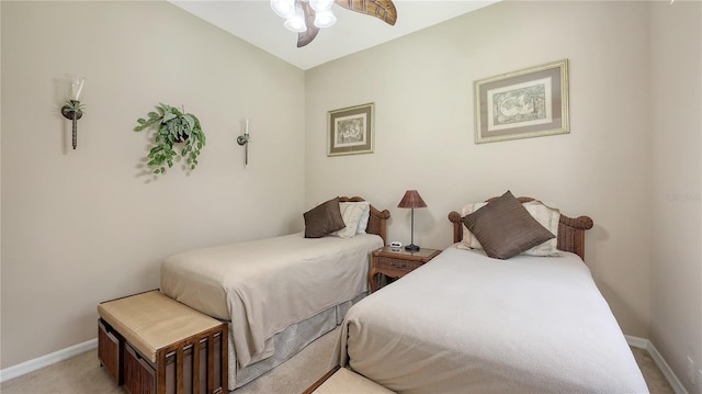 4920 Woodhurst Dr, Sarasota, FL 34243 - bedroom with baseboards and light colored carpet