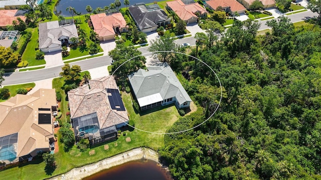 4920 Woodhurst Dr, Sarasota, FL 34243 - aerial view of residential area with a large body of water