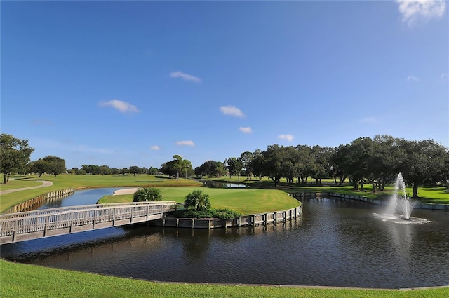 4920 Woodhurst Dr, Sarasota, FL 34243 - water view with a golf club