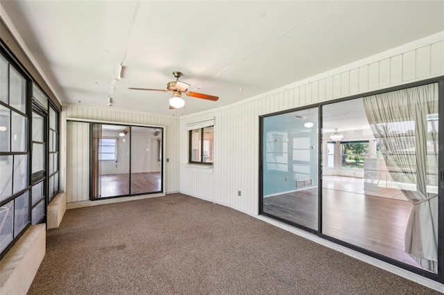 104 Hourglass Dr, Venice, FL 34293 - carpeted spare room featuring ceiling fan and healthy amount of natural light