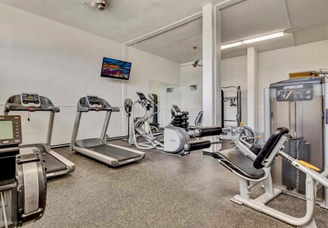 5855 Midnight Pass Rd Unit 621, Sarasota, FL 34242 - view of gym