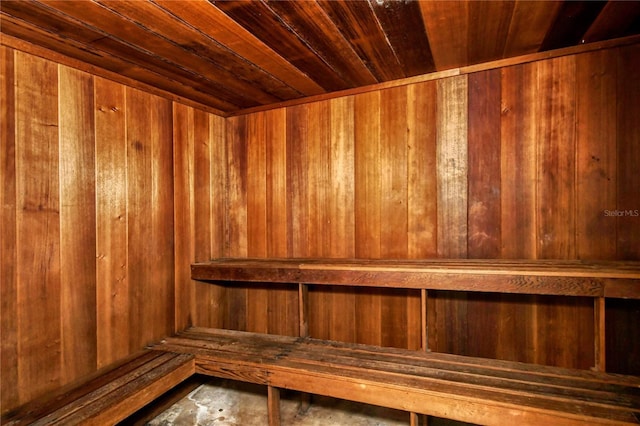 4840 Gulf Of Mexico Dr Unit 15, Longboat Key, FL 34228 - sauna / steam room with wood ceiling and wood walls