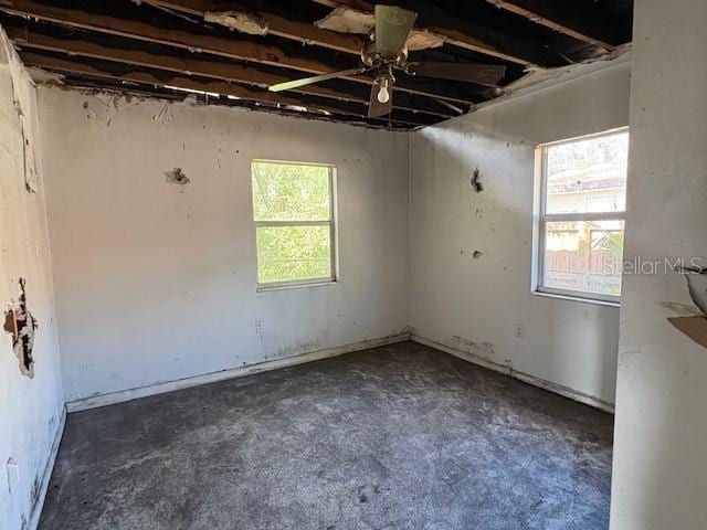 1758 35th St, Sarasota, FL 34234 - unfurnished room featuring unfinished concrete flooring