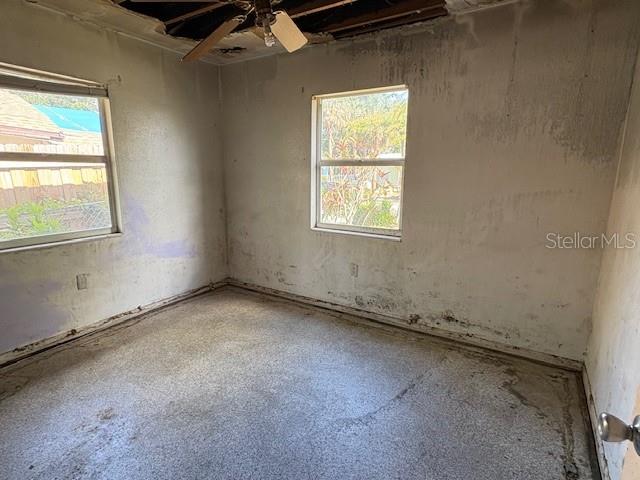 1758 35th St, Sarasota, FL 34234 - empty room with ceiling fan