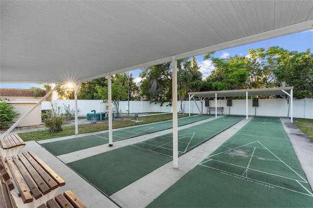 505 47th Avenue Dr W, Bradenton, FL 34207 - view of property's community featuring fence and shuffleboard