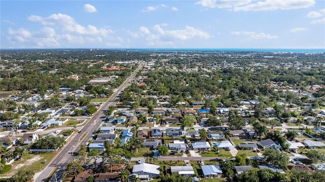 2715 Herwald St, Sarasota, FL 34231 - aerial view of property's location with nearby suburban area