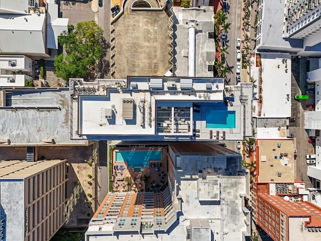 33 S Palm Ave Unit 1202, Sarasota, FL 34236 - bird's eye view of a pool area