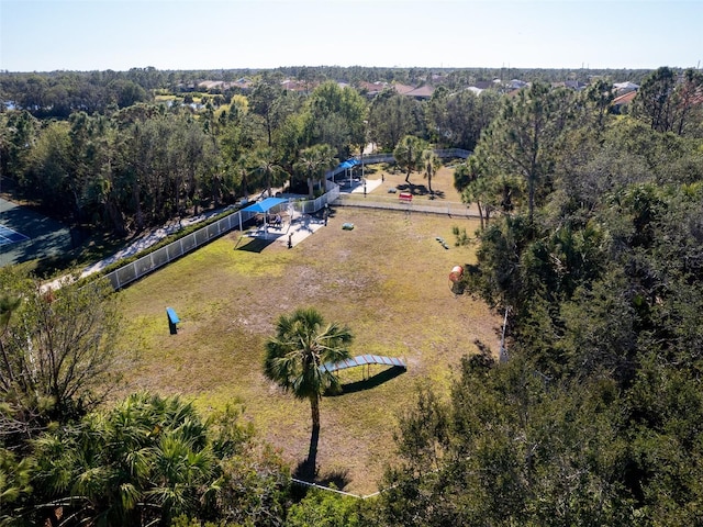 drone / aerial view
