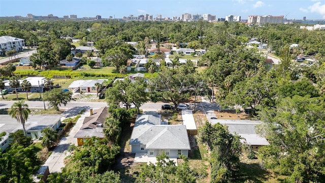 1345 24th St, Sarasota, FL 34234 - aerial view of property's location featuring skyline