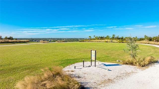 6250 Grandview Hill Ct, Bradenton, FL 34203 - view of home's community with a lawn and a rural view