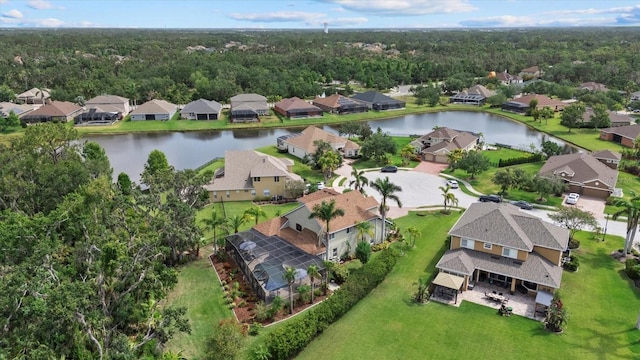 6907 47th Ct E, Ellenton, FL 34222 - aerial view of property's location featuring nearby suburban area and a large body of water