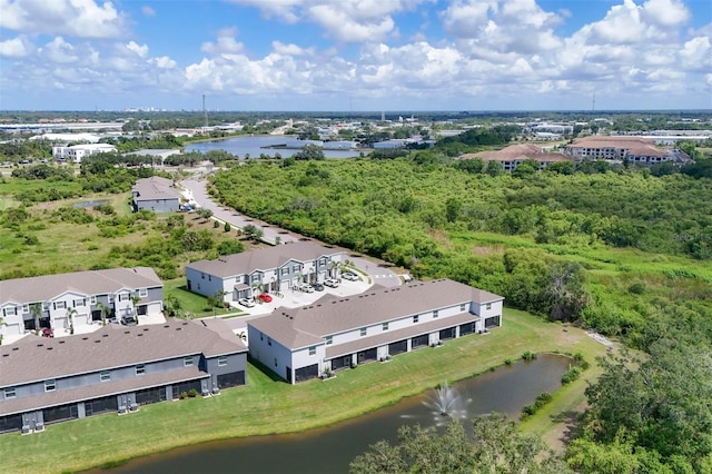 8628 Milestone Dr, Sarasota, FL 34238 - bird's eye view of a large body of water