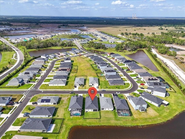 16411 62nd Gln E, Parrish, FL 34219 - aerial overview of property's location with a nearby body of water and nearby suburban area