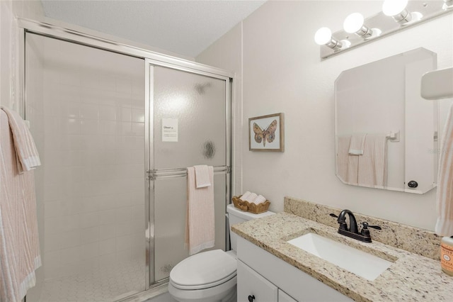 5681 Midnight Pass Rd Unit 104, Sarasota, FL 34242 - full bath with a shower stall, toilet, and vanity