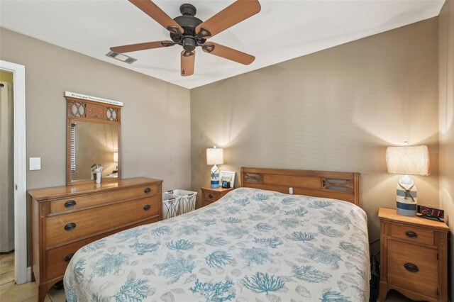 4468 Maraldo Ave, North Port, FL 34287 - bedroom featuring a ceiling fan