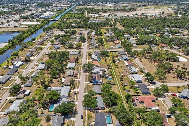 4468 Maraldo Ave, North Port, FL 34287 - view of property location with nearby suburban area and a nearby body of water