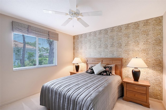 766 Shadow Bay Way, Osprey, FL 34229 - carpeted bedroom featuring baseboards and a ceiling fan