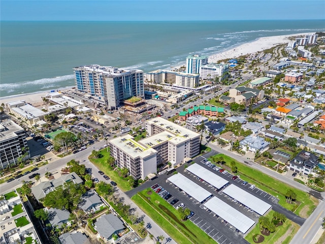 1001 Benjamin Franklin Dr Unit 106, Sarasota, FL 34236 - view of urban area with waterfront with a beach
