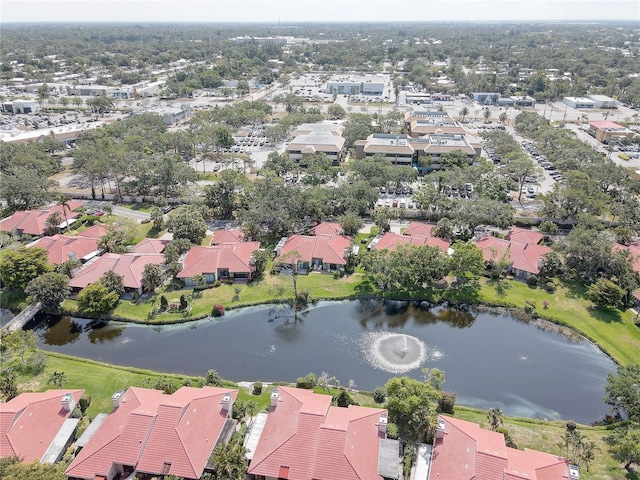 5039 Kestral Park Dr Unit 67, Sarasota, FL 34231 - aerial perspective of suburban area with a nearby body of water