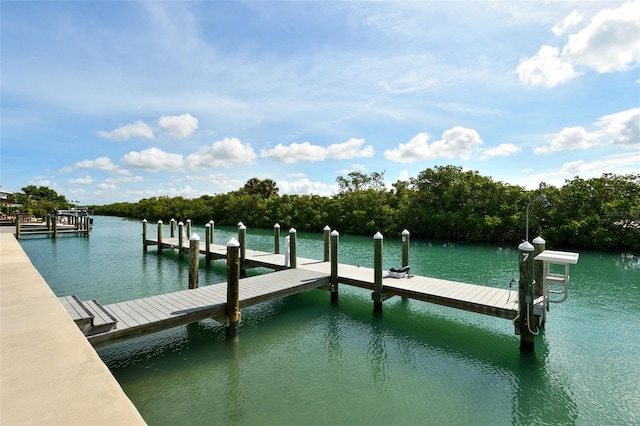 105 Casey Key Rd Unit 20, Nokomis, FL 34275 - dock area with a water view