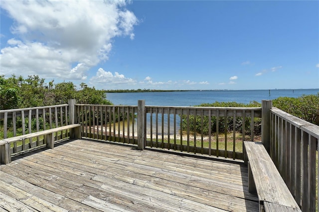 409 Bryn Mawr Is, Bradenton, FL 34207 - deck with a water view