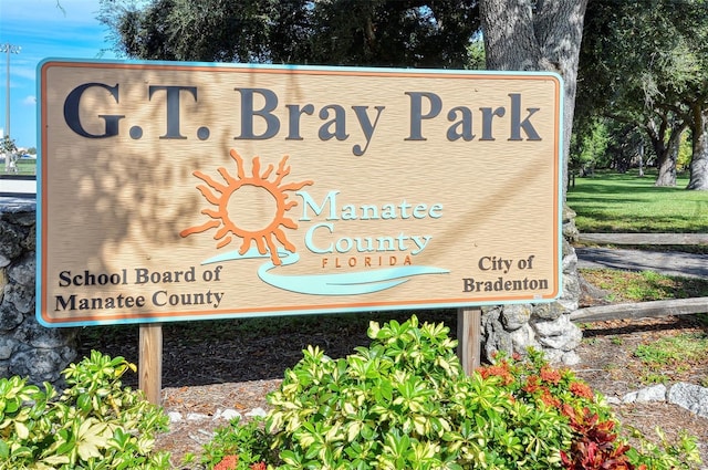 409 Bryn Mawr Is, Bradenton, FL 34207 - view of community sign