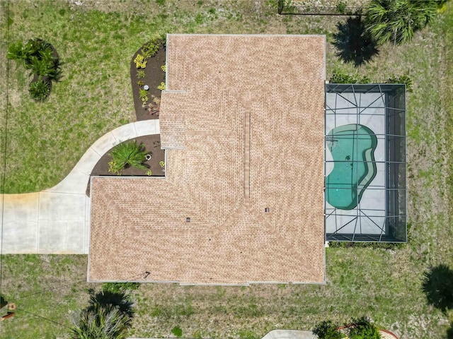 251 Broadmoor Ln, Rotonda West, FL 33947 - view from above of property