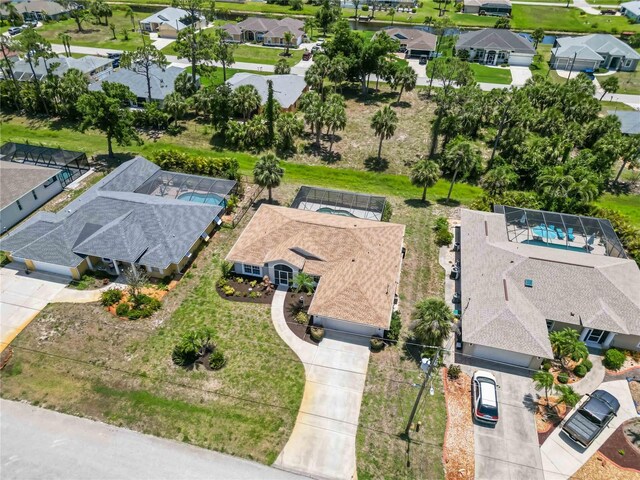 251 Broadmoor Ln, Rotonda West, FL 33947 - aerial view of residential area