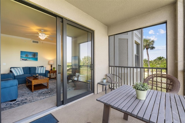 7005 River Hammock Dr Unit 203, Bradenton, FL 34212 - balcony featuring an outdoor hangout area