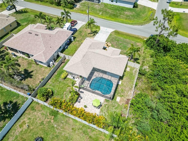 2801 Dalhart Ave, North Port, FL 34286 - aerial overview of property's location with a pool