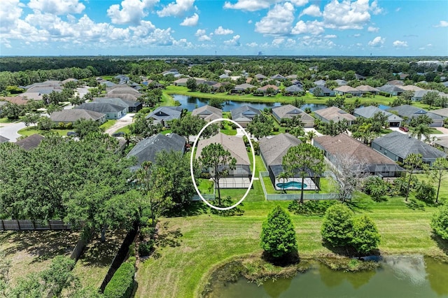 11811 Fennemore Way, Parrish, FL 34219 - aerial view of residential area featuring a nearby body of water