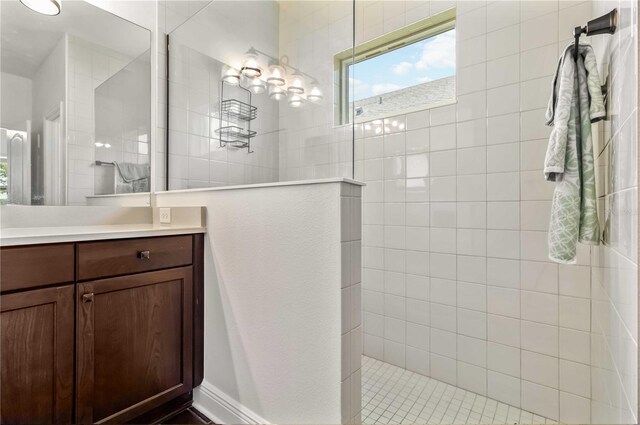 10926 Sand Pine Ln, Parrish, FL 34219 - bathroom featuring a walk in shower and vanity