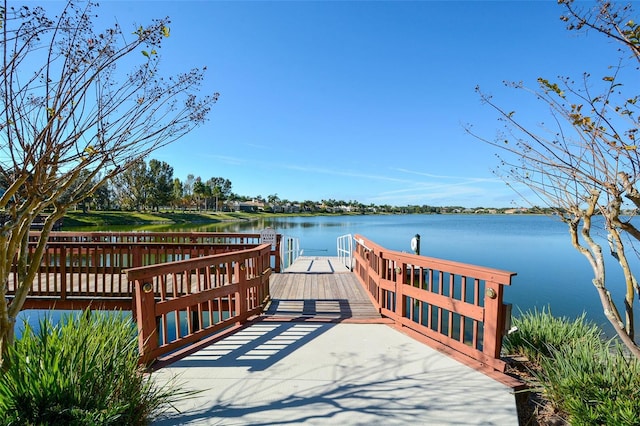 6721 Oak Manor Dr, Lakewood Ranch, FL 34202 - dock featuring a water view