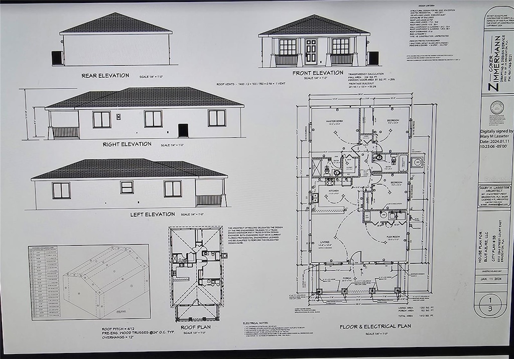 2206 53rd Ave E, Bradenton, FL 34203 - property floor plan