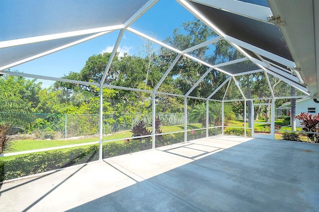 5812 Garden Lakes Fern, Bradenton, FL 34203 - view of patio / terrace with a lanai