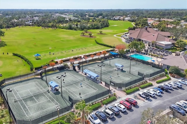 8755 Olde Hickory Ave Unit 7105, Sarasota, FL 34238 - aerial view of a golf club and a pool area