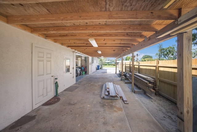 view of patio