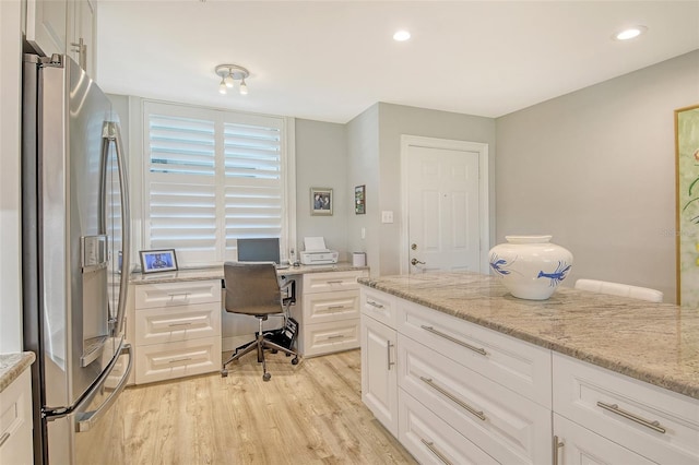 8735 Olde Hickory Ave Unit 8205, Sarasota, FL 34238 - office featuring light wood-type flooring and recessed lighting