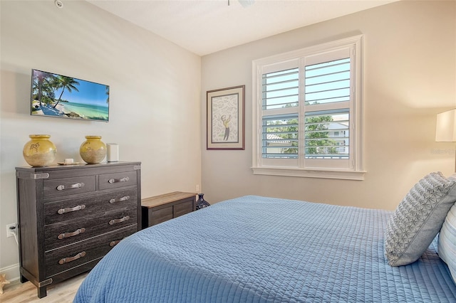 8735 Olde Hickory Ave Unit 8205, Sarasota, FL 34238 - bedroom featuring light wood-style floors and baseboards
