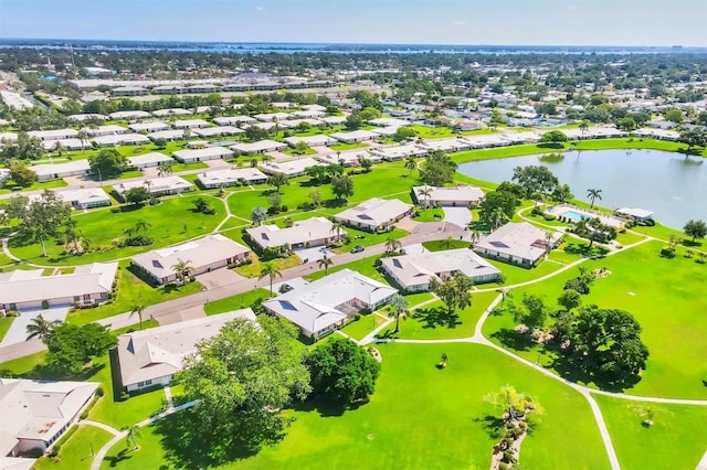 6701 12th Ave W, Bradenton, FL 34209 - aerial view of residential area featuring a nearby body of water