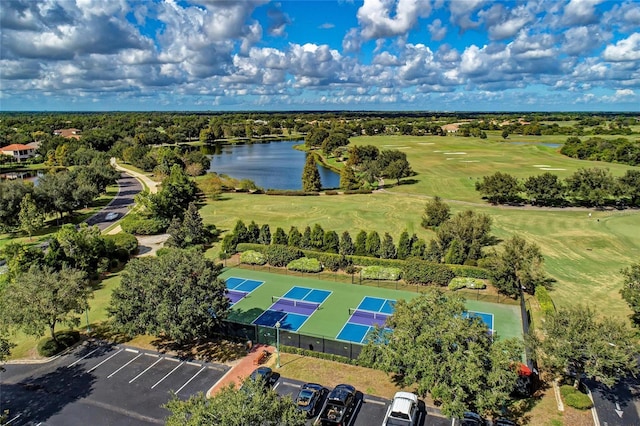8422 Wethersfield Run Unit 103, Lakewood Ranch, FL 34202 - bird's eye view of a large body of water and a local golf course