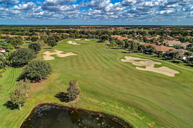 8422 Wethersfield Run Unit 103, Lakewood Ranch, FL 34202 - aerial perspective of suburban area featuring a nearby body of water and a golf club