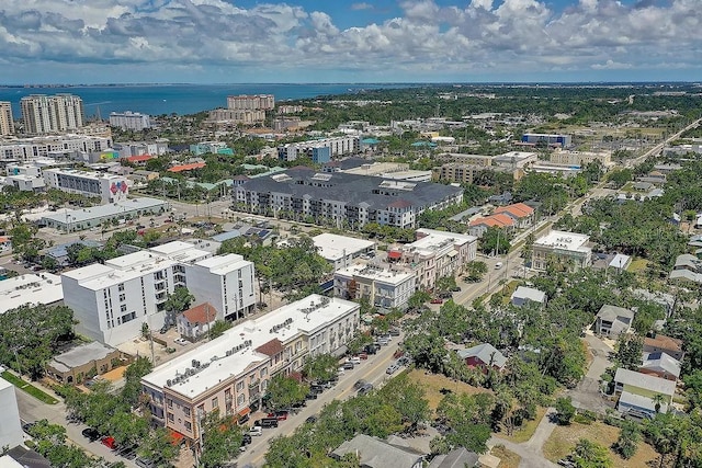 view of urban area with a nearby body of water