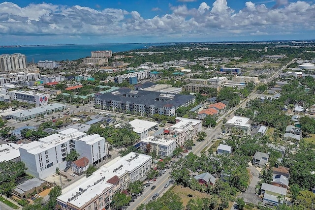 view of urban area with a nearby body of water